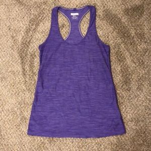 Kirkland workout purple racerback tank